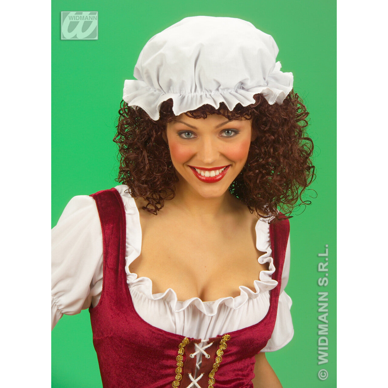 Op deze afbeelding zie je een Accessoires, van het merk Widmann. Muts Boerin