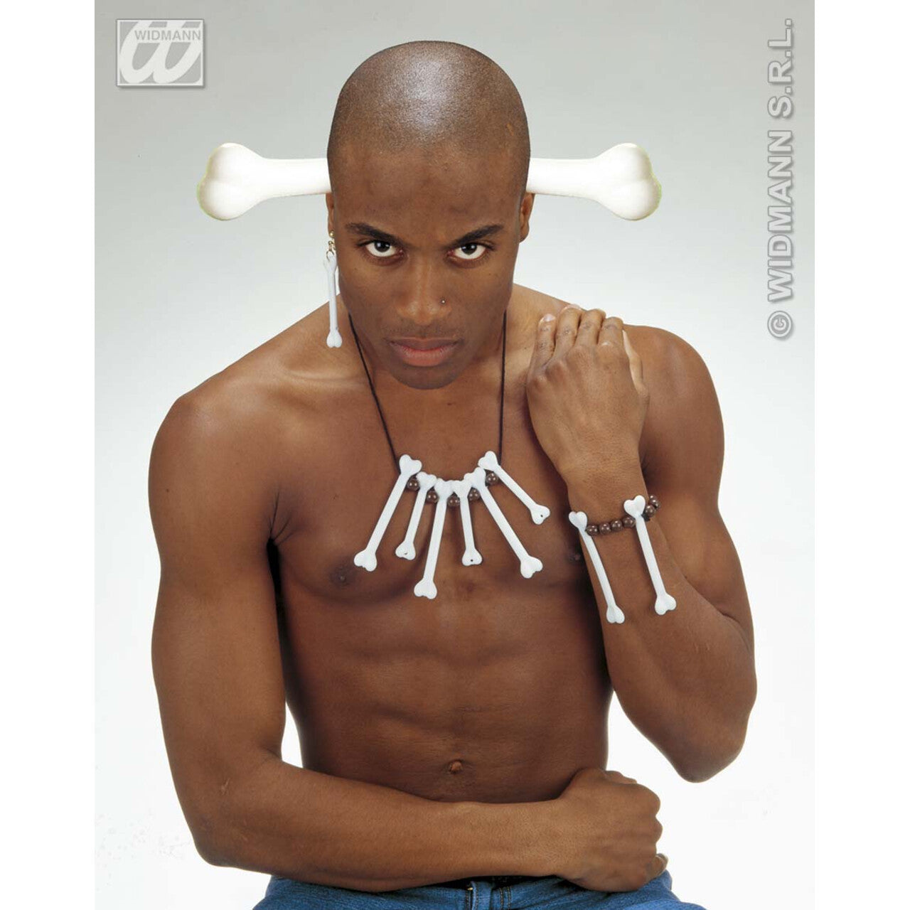 Op deze afbeelding zie je een Accessoires, van het merk Widmann. Bot Door Hoofd
