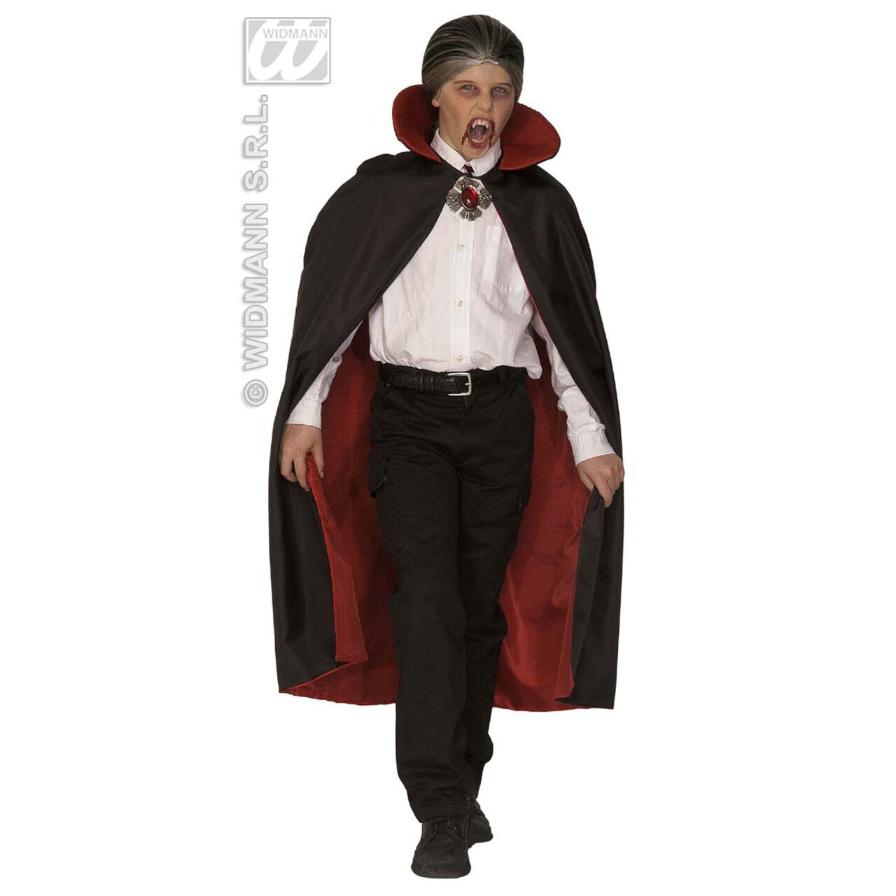 Op deze afbeelding zie je een Accessoires, van het merk Widmann. Luxe Gevoerde Cape