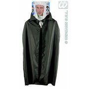 Op deze afbeelding zie je een Accessoires, van het merk Widmann. Zwarte Cape Kind 115 Centimeter