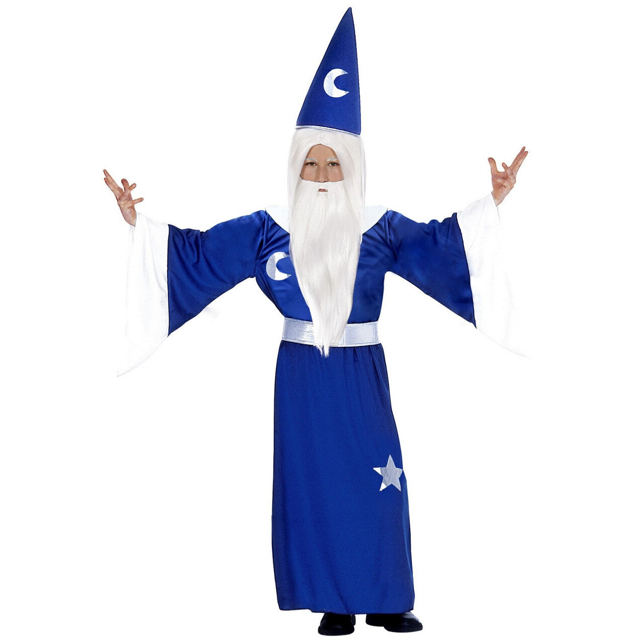 Op deze afbeelding zie je een Kostuums, van het merk Widmann. Magier, Kind Gandalf Kostuum Jongen