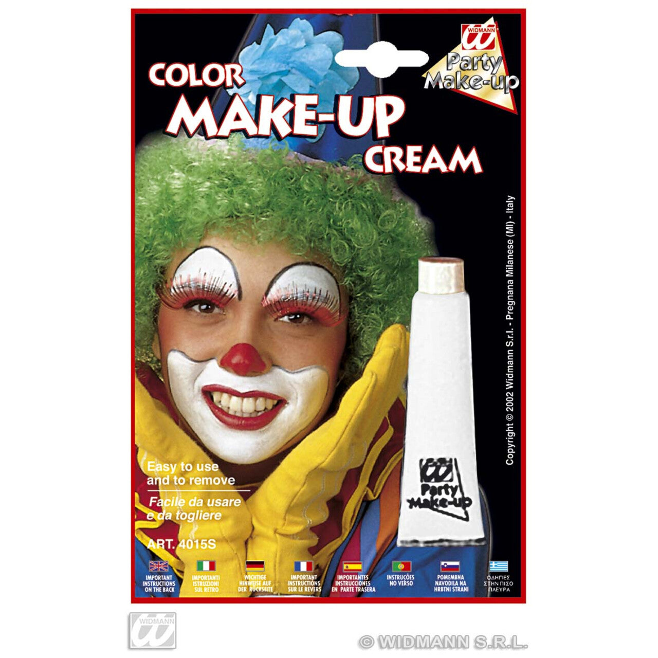Op deze afbeelding zie je een Accessoires, van het merk Widmann. Tube Make-Up, Wit