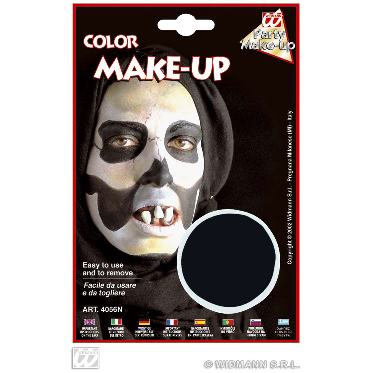 Op deze afbeelding zie je een Accessoires, van het merk Widmann. Aqua Make-Up Zwart