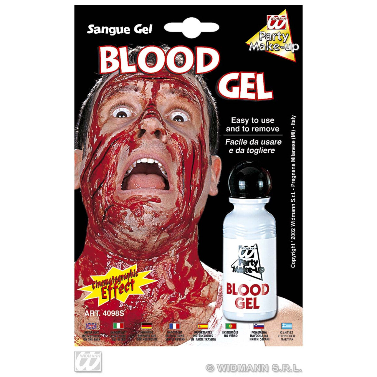 Op deze afbeelding zie je een Accessoires, van het merk Widmann. Flesje Bloedgel