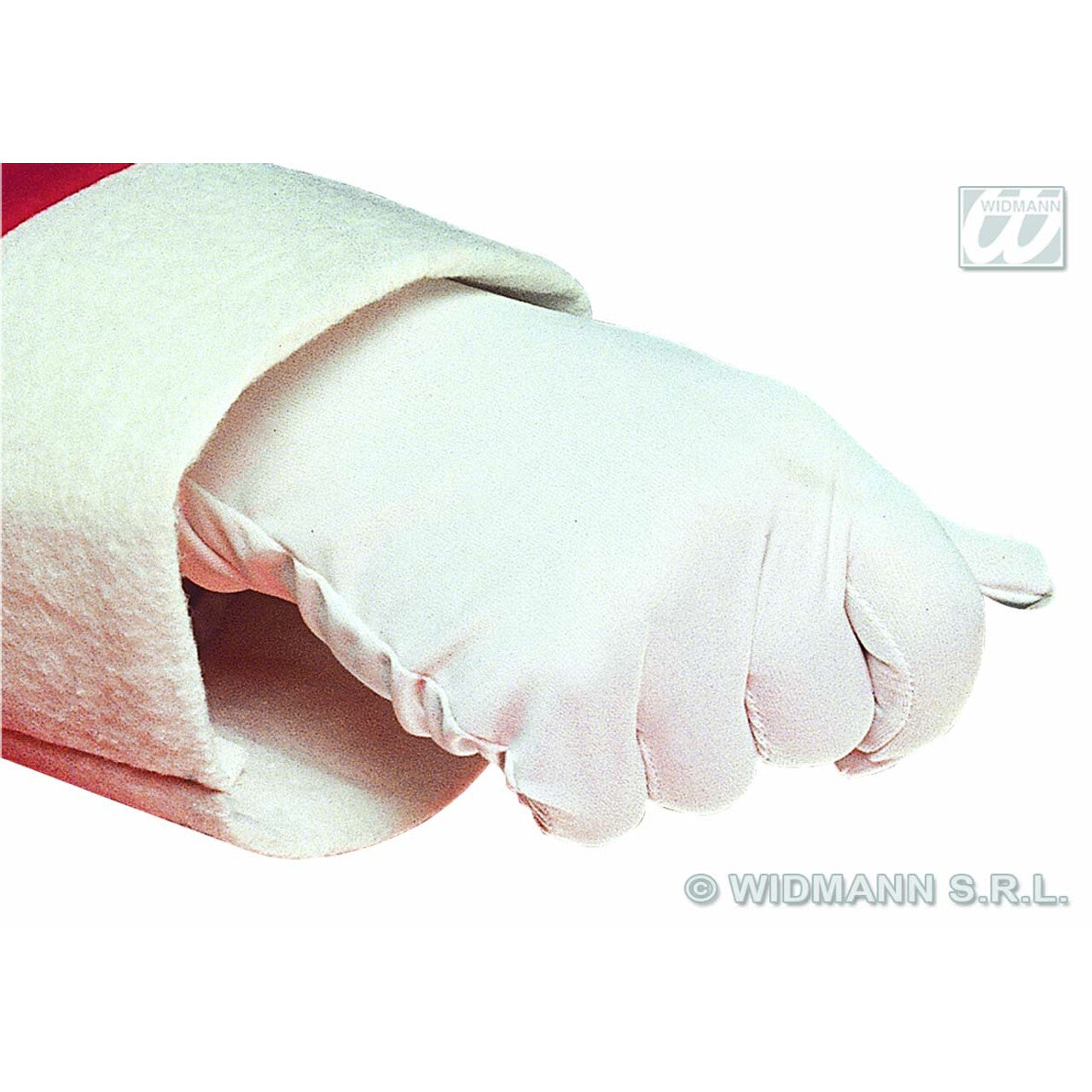 Op deze afbeelding zie je een Accessoires, van het merk Widmann. Witte Handschoenen
