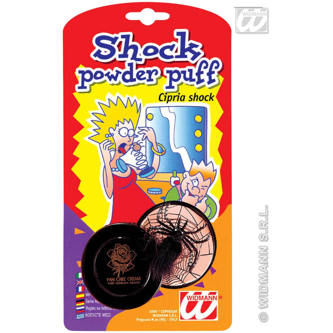 Op deze afbeelding zie je een Decoratie, van het merk Widmann. Enge Make-Up Doos