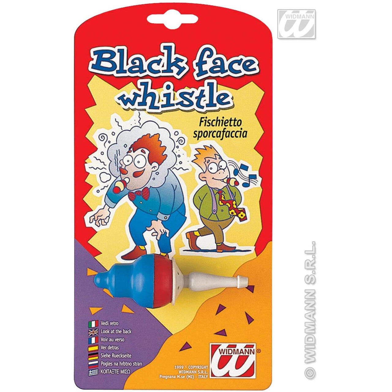 Op deze afbeelding zie je een Accessoires, van het merk Widmann. Fluit Voor Vies Gezicht