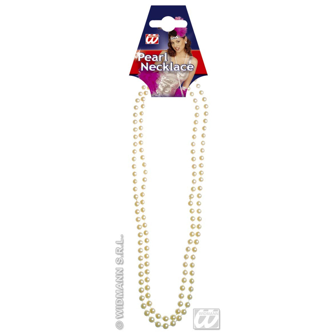 Op deze afbeelding zie je een Accessoires, van het merk Widmann. Parelketting