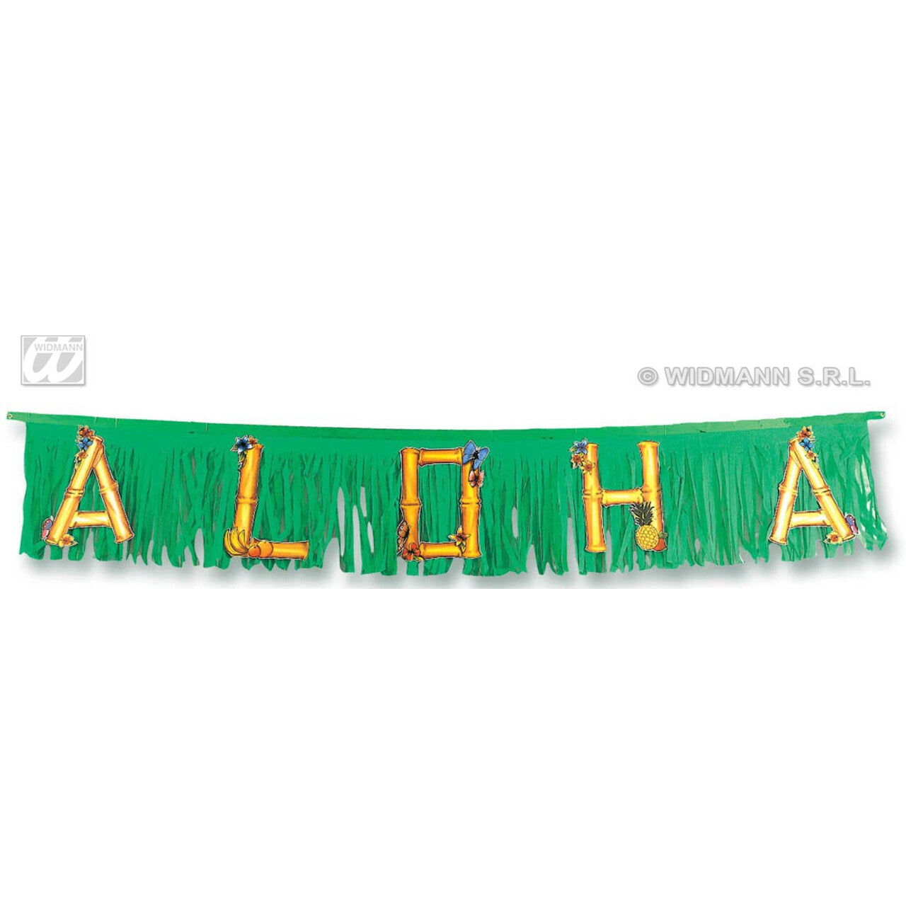 Op deze afbeelding zie je een Decoratie, van het merk Widmann. Slinger Aloha 150 Centimeter