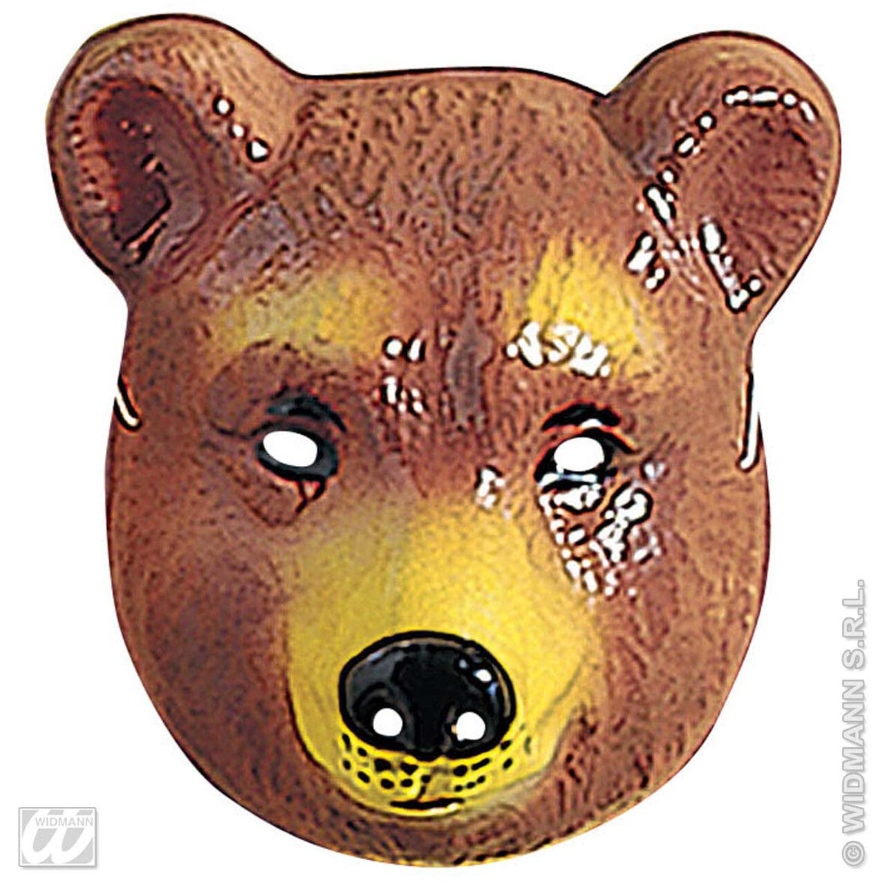 Op deze afbeelding zie je een Accessoires, van het merk Widmann. Kindermasker, Beer