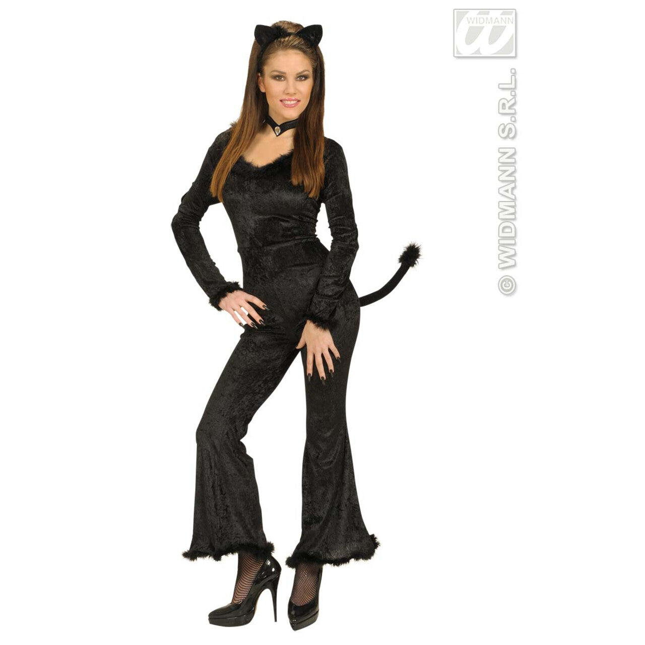 Op deze afbeelding zie je een Accessoires, van het merk Widmann. Kattenset