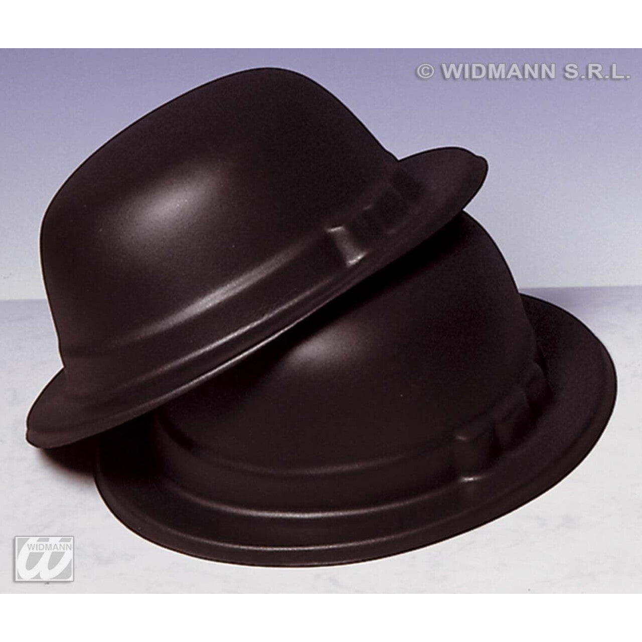 Op deze afbeelding zie je een Accessoires, van het merk Widmann. Bolhoed, Vinyl
