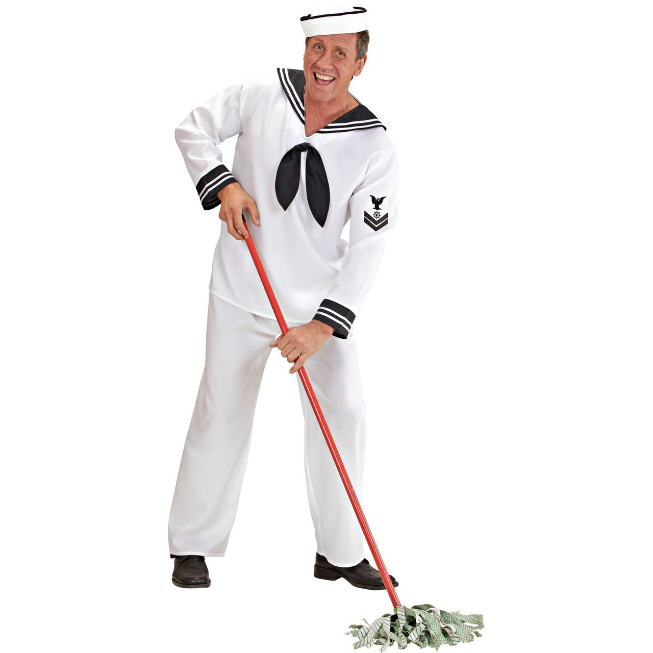 Op deze afbeelding zie je een Kostuums, van het merk Widmann. Zeeman Love Boat Kostuum