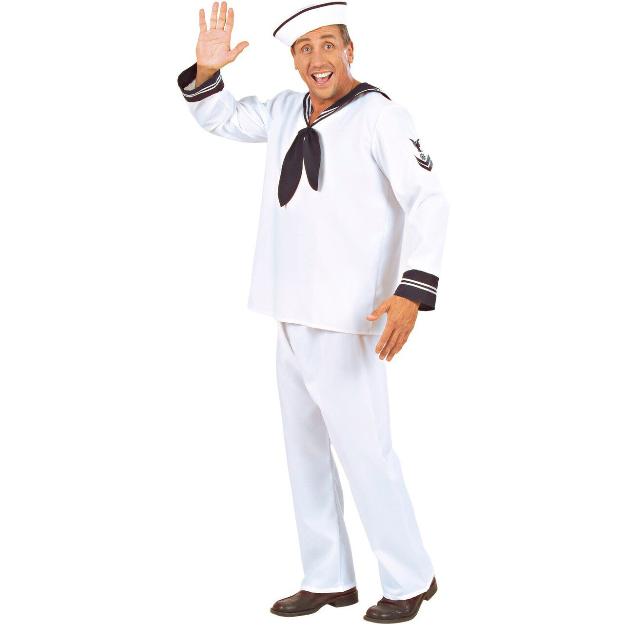 Op deze afbeelding zie je een Kostuums, van het merk Widmann. Zeeman Love Boat Kostuum