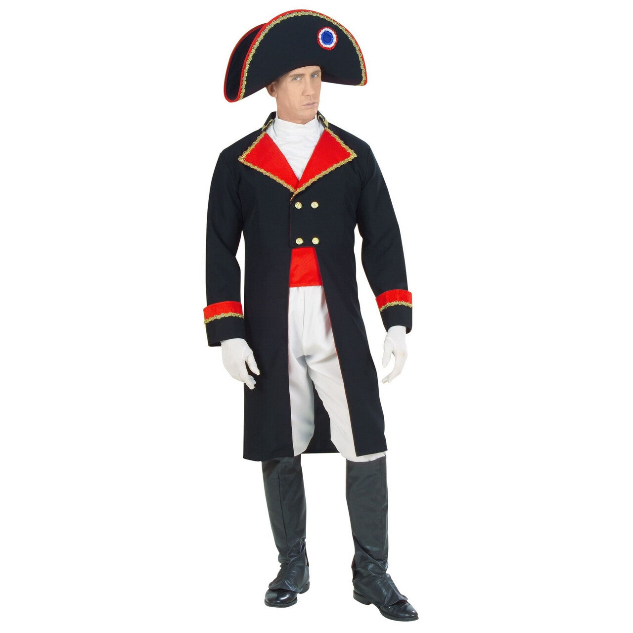 Op deze afbeelding zie je een Kostuums, van het merk Widmann. Napoleon Kostuum Man