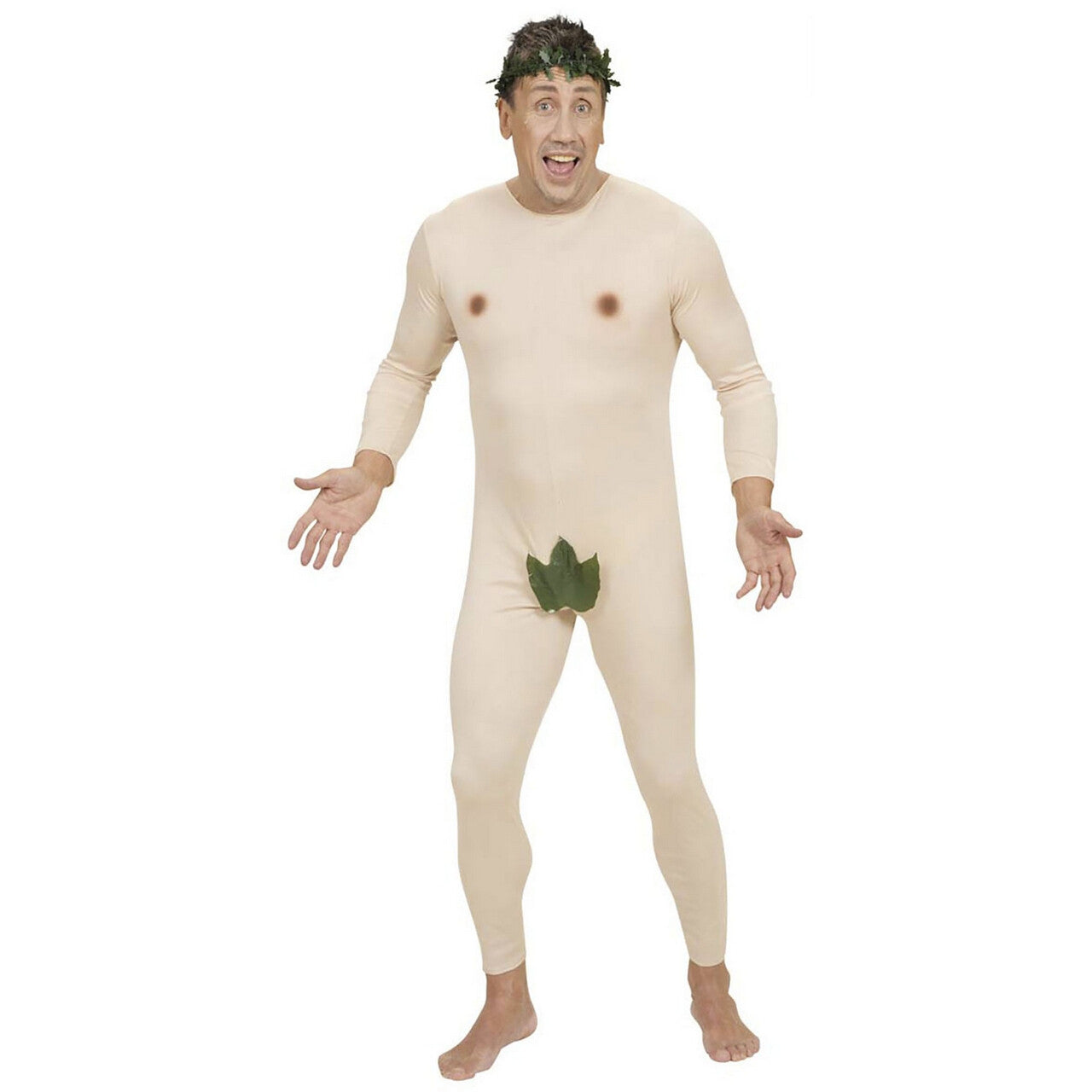 Op deze afbeelding zie je een Kostuums, van het merk Widmann. Adam Tuin Van Eden Kostuum Man