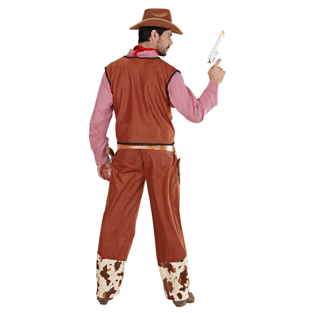 Op deze afbeelding zie je een Kostuums, van het merk Widmann. Cowboy Luxe Renegade Kostuum Man