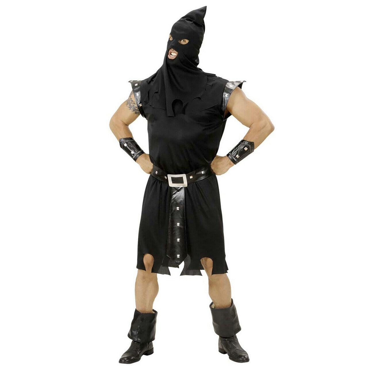 Op deze afbeelding zie je een Kostuums, van het merk Widmann. Middeleeuwse Beul Kostuum Man