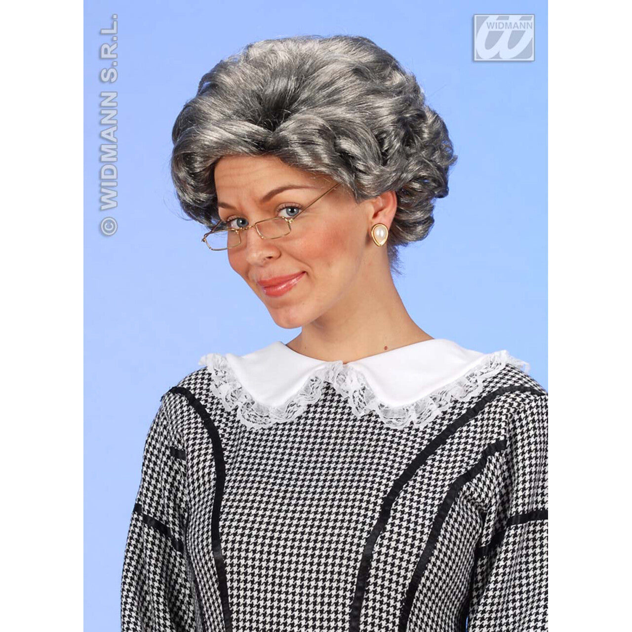 Op deze afbeelding zie je een Accessoires, van het merk Widmann. Pruik, Agatha