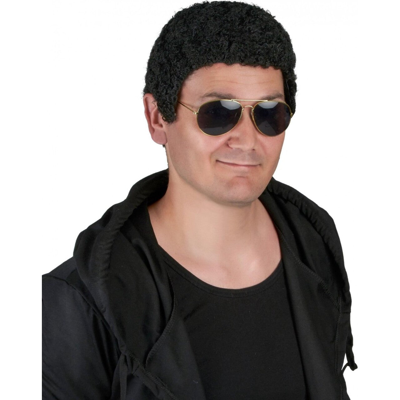 Op deze afbeelding zie je een Accessoires, van het merk Widmann. Pruik, Afro
