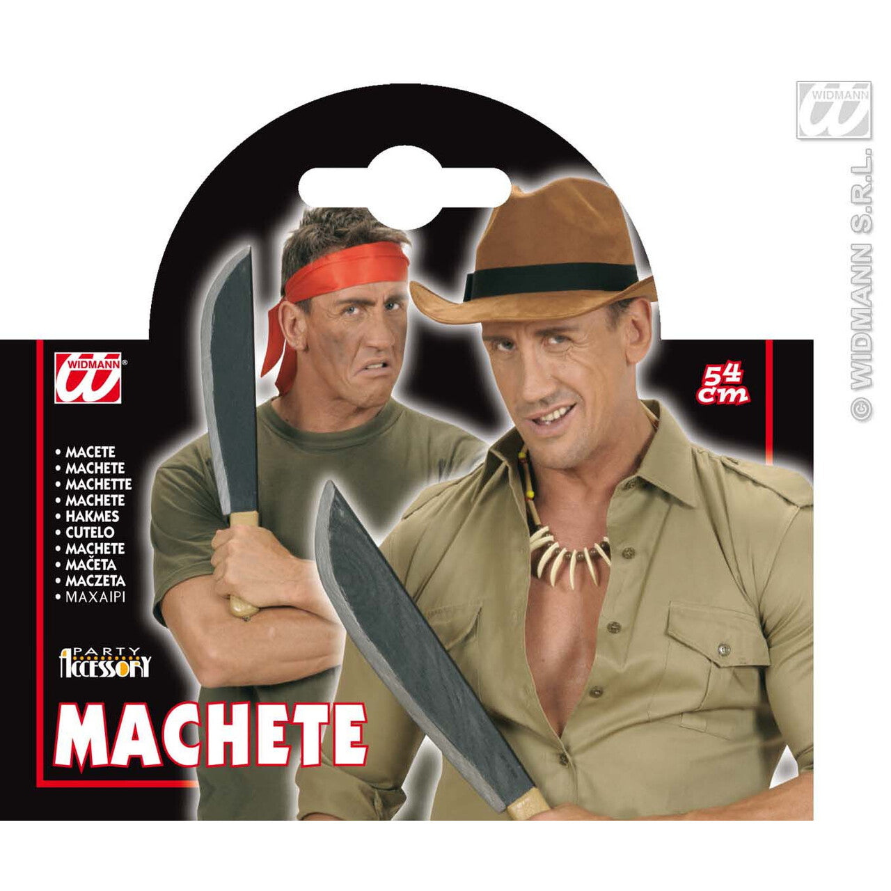 Op deze afbeelding zie je een Accessoires, van het merk Widmann. Groot Mes