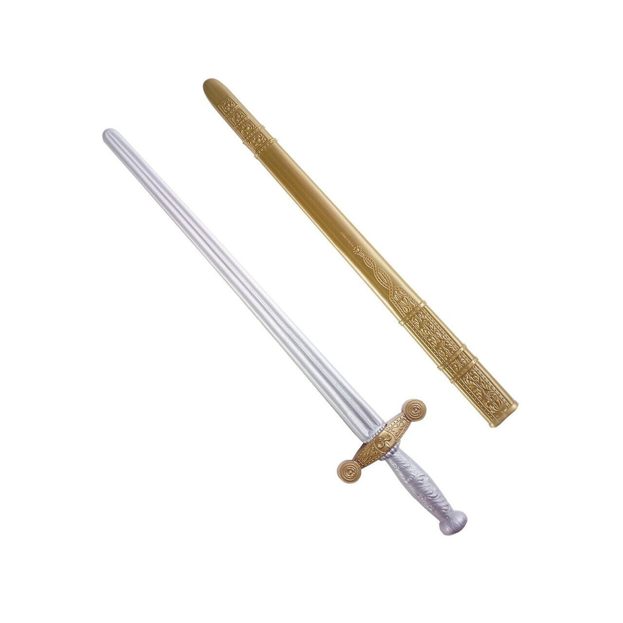 Op deze afbeelding zie je een Accessoires, van het merk Widmann. Ridderzwaard 75 Centimeter