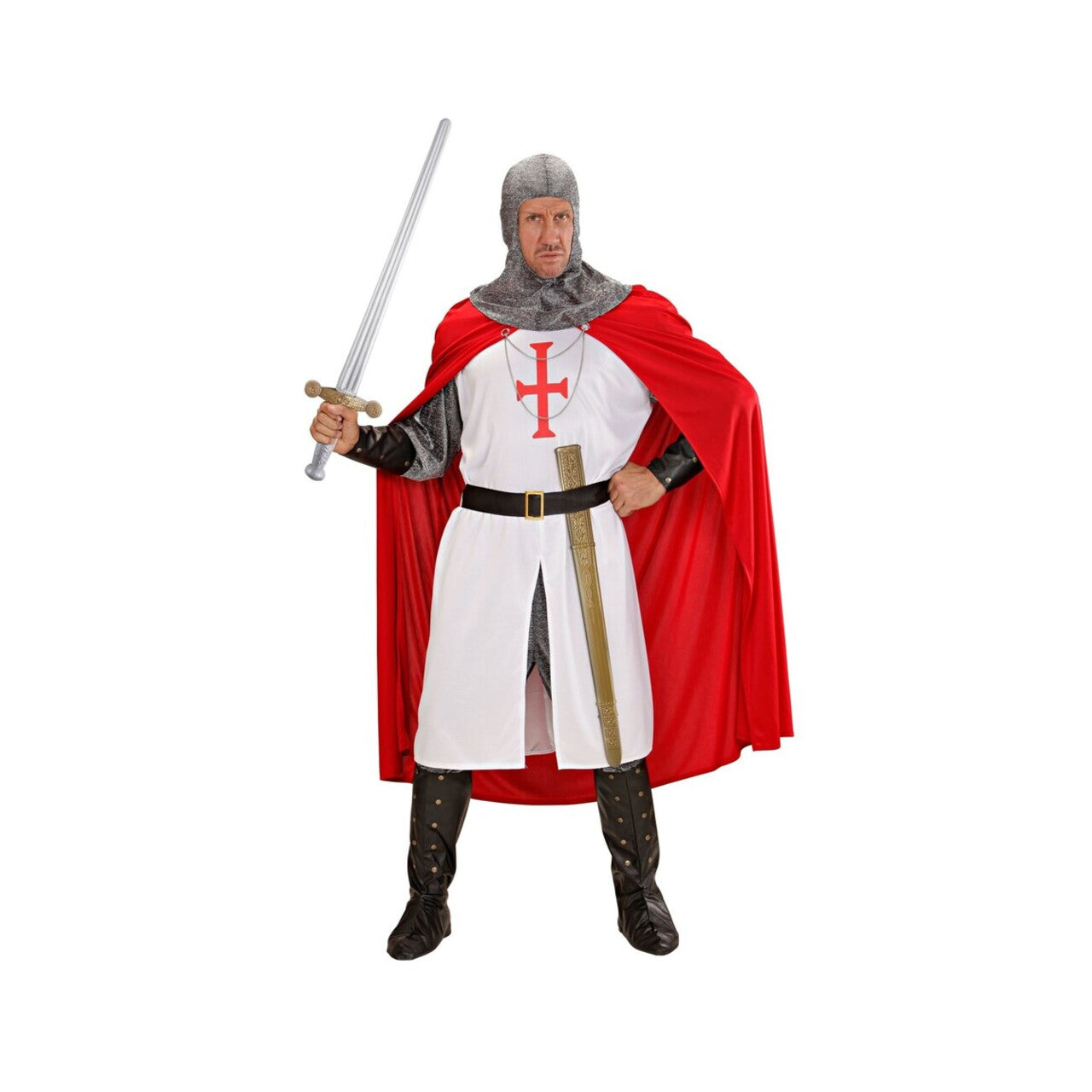 Op deze afbeelding zie je een Accessoires, van het merk Widmann. Ridderzwaard 75 Centimeter