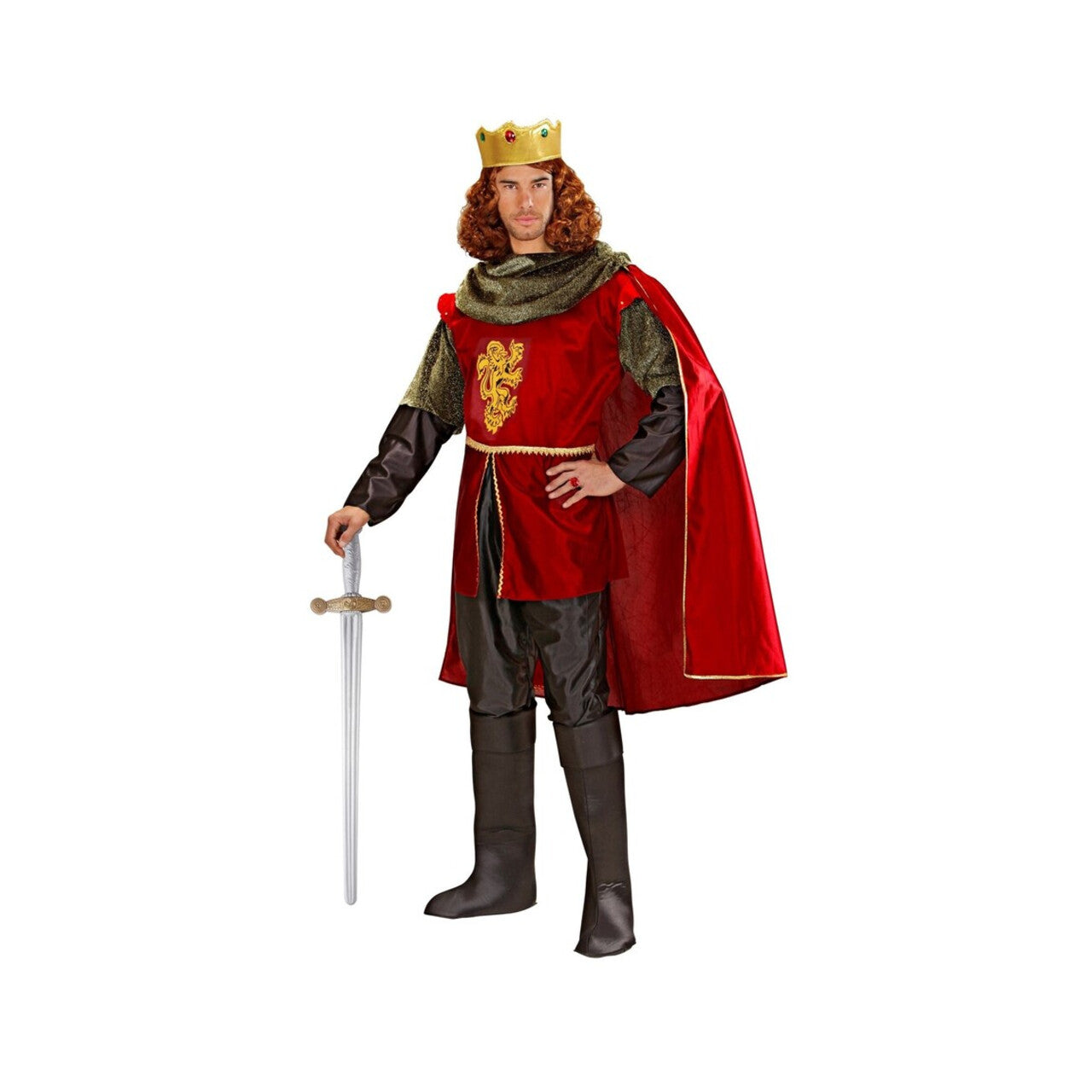Op deze afbeelding zie je een Accessoires, van het merk Widmann. Ridderzwaard 75 Centimeter