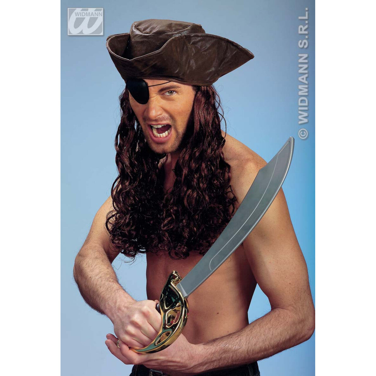 Op deze afbeelding zie je een Accessoires, van het merk Widmann. Piratenzwaard, 56cm