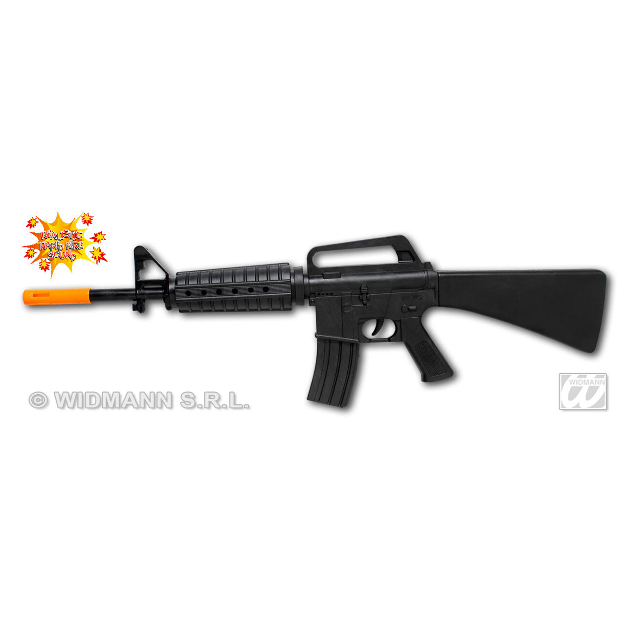 Op deze afbeelding zie je een Accessoires, van het merk Widmann. M16 Aanvalsgeweer