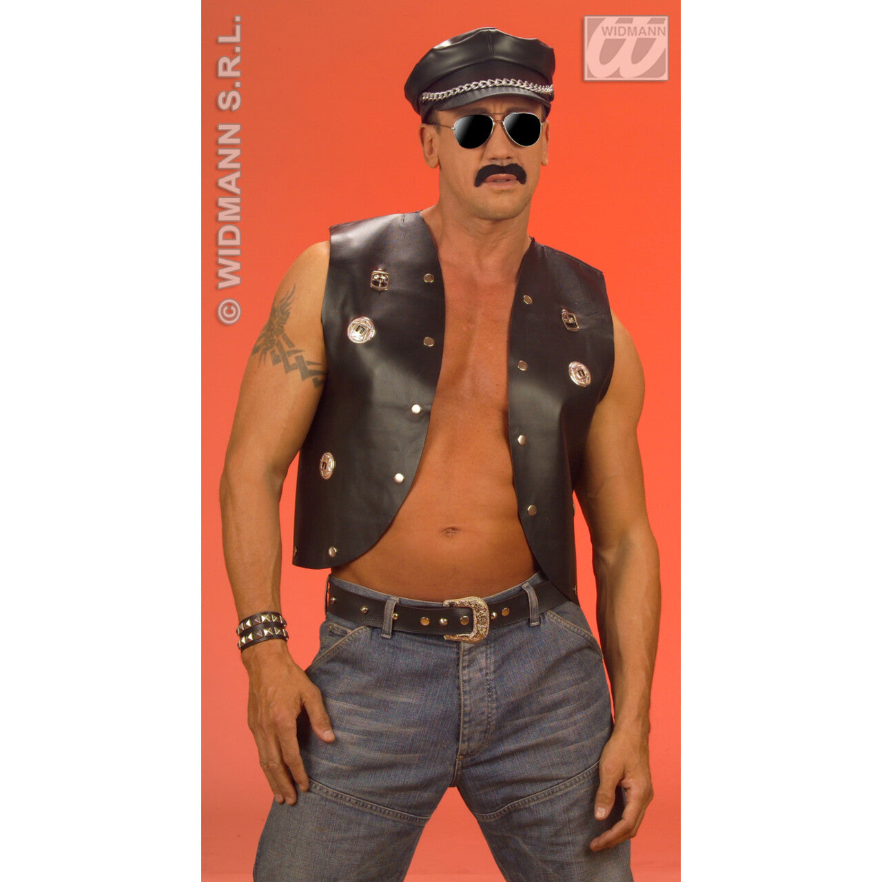 Op deze afbeelding zie je een Accessoires, van het merk Widmann. Spijkerriem