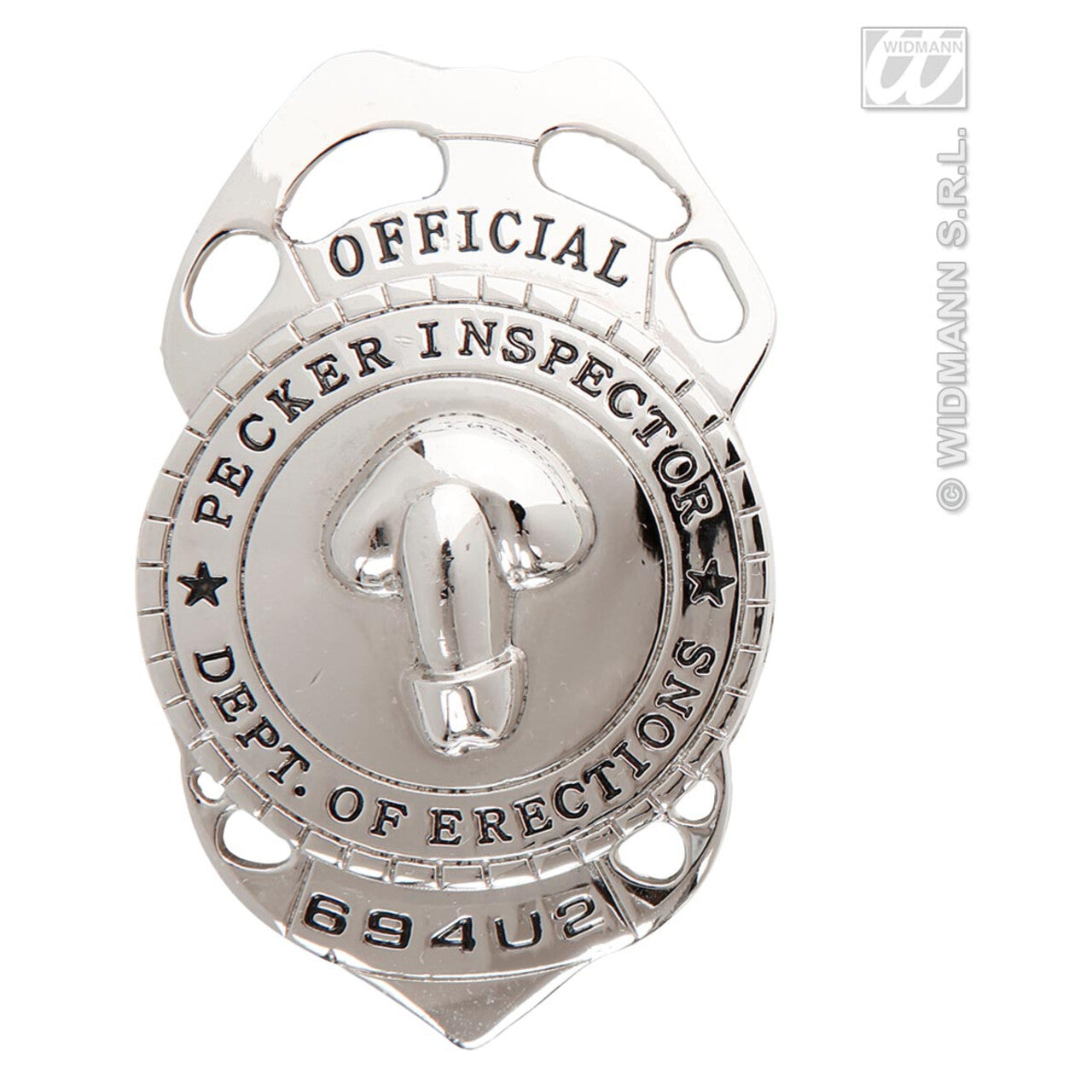 Op deze afbeelding zie je een Accessoires, van het merk Widmann. Insigne Pecker Inspector