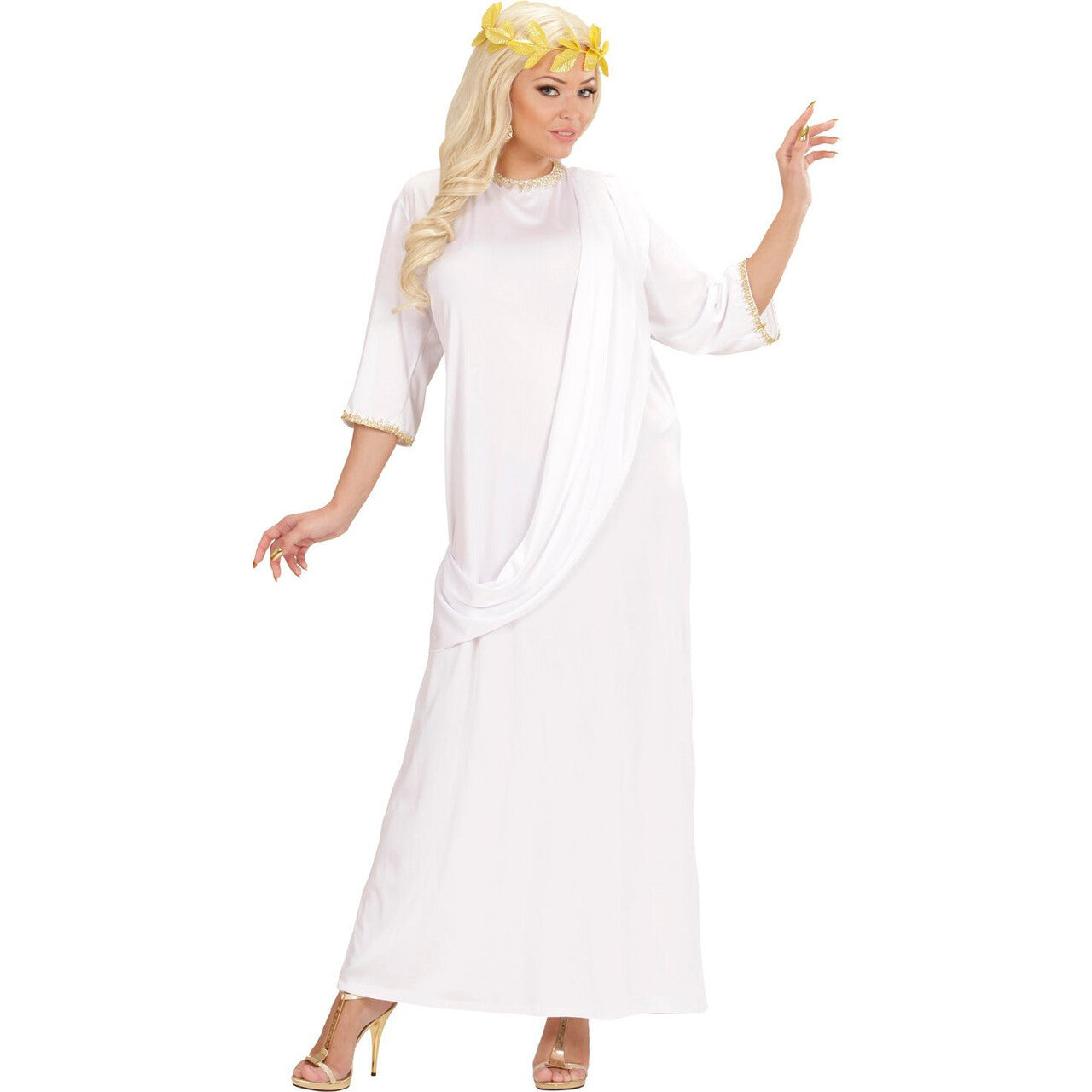 Op deze afbeelding zie je een Kostuums, van het merk Widmann. Geklede Toga Unisex Kostuum