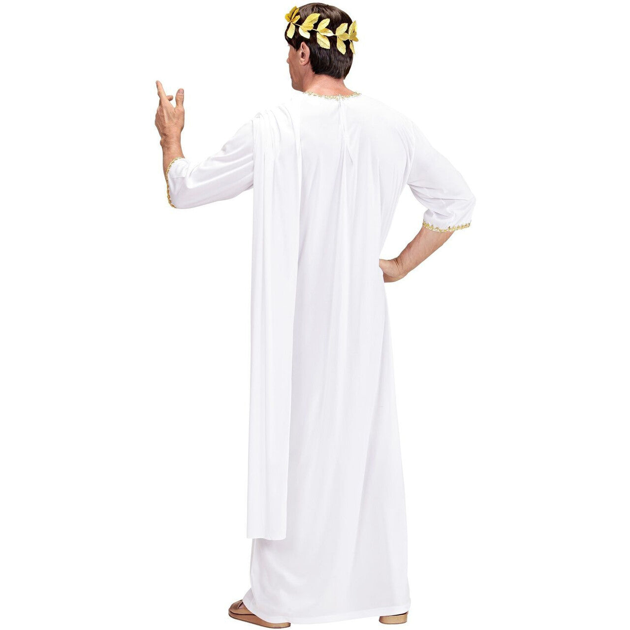 Op deze afbeelding zie je een Kostuums, van het merk Widmann. Geklede Toga Unisex Kostuum