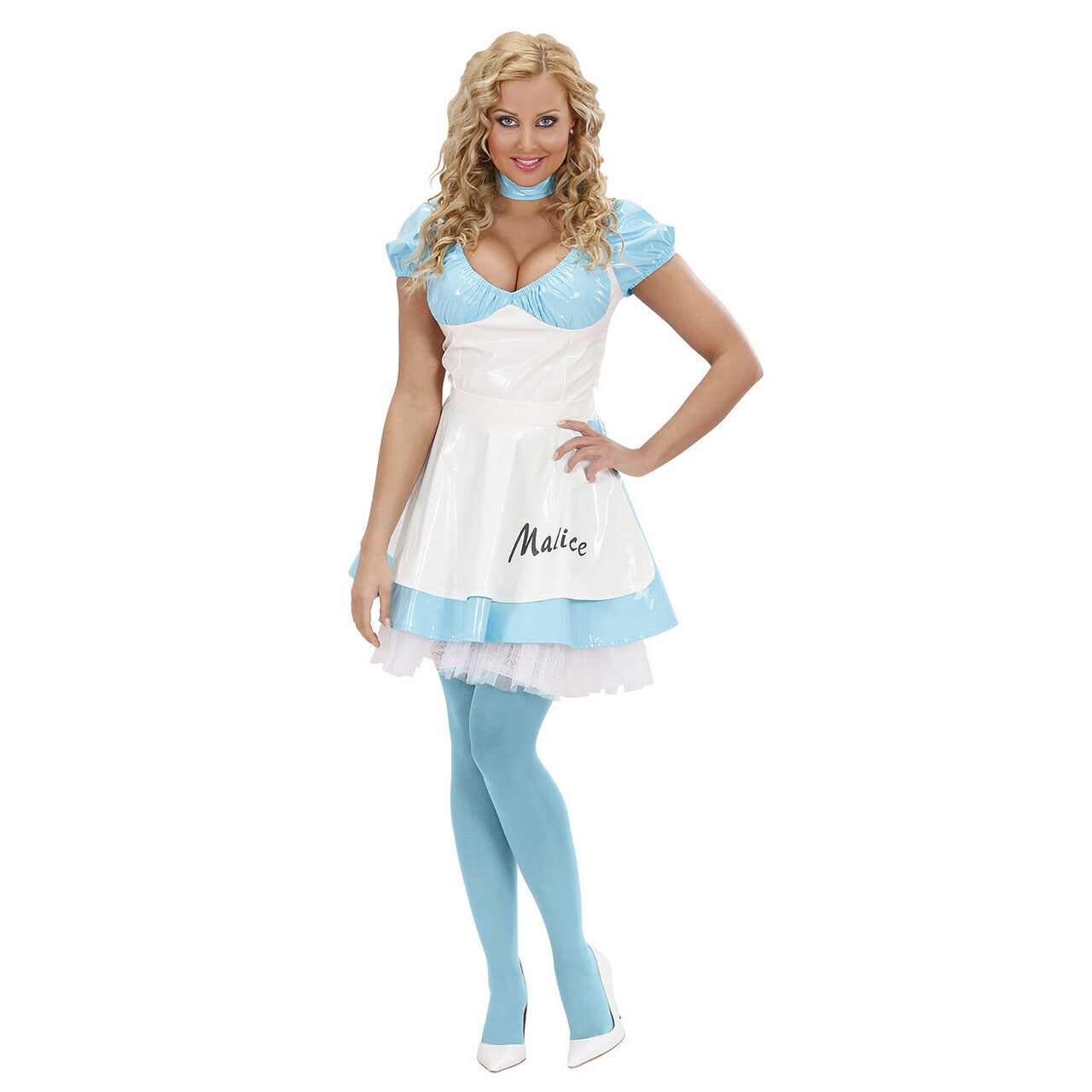 Op deze afbeelding zie je een Kostuums, van het merk Widmann. Sexy Malice In Wonderland Kostuum Vrouw