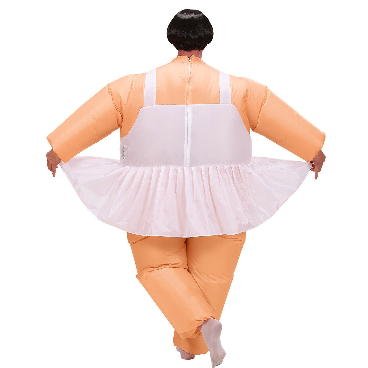 Op deze afbeelding zie je een Kostuums, van het merk Widmann. Opblaasbaar Ballet Chubby Dancer Kostuum Man