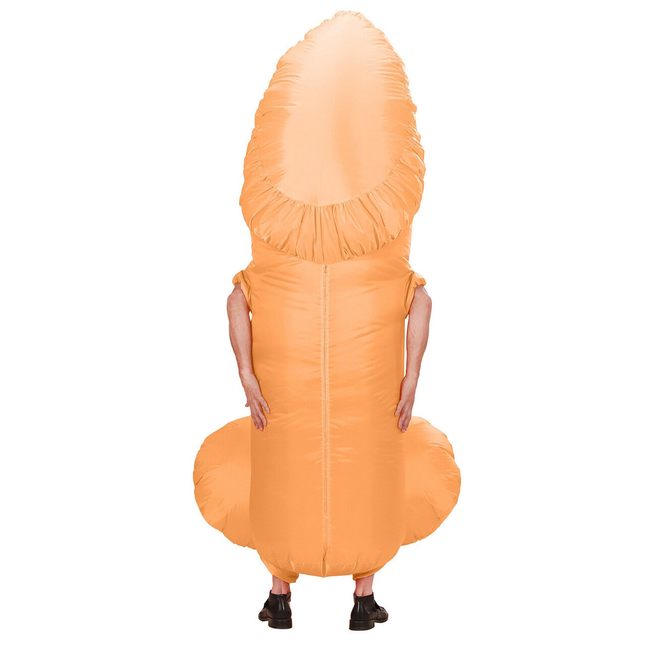 Op deze afbeelding zie je een Kostuums, van het merk Widmann. Opblaasbaar Kostuum Penis Size Matters Kostuum Man