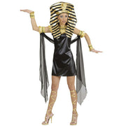 Op deze afbeelding zie je een Kostuums, van het merk Widmann. Lady Of The Farao Cleopatra Luxe Kostuum Vrouw