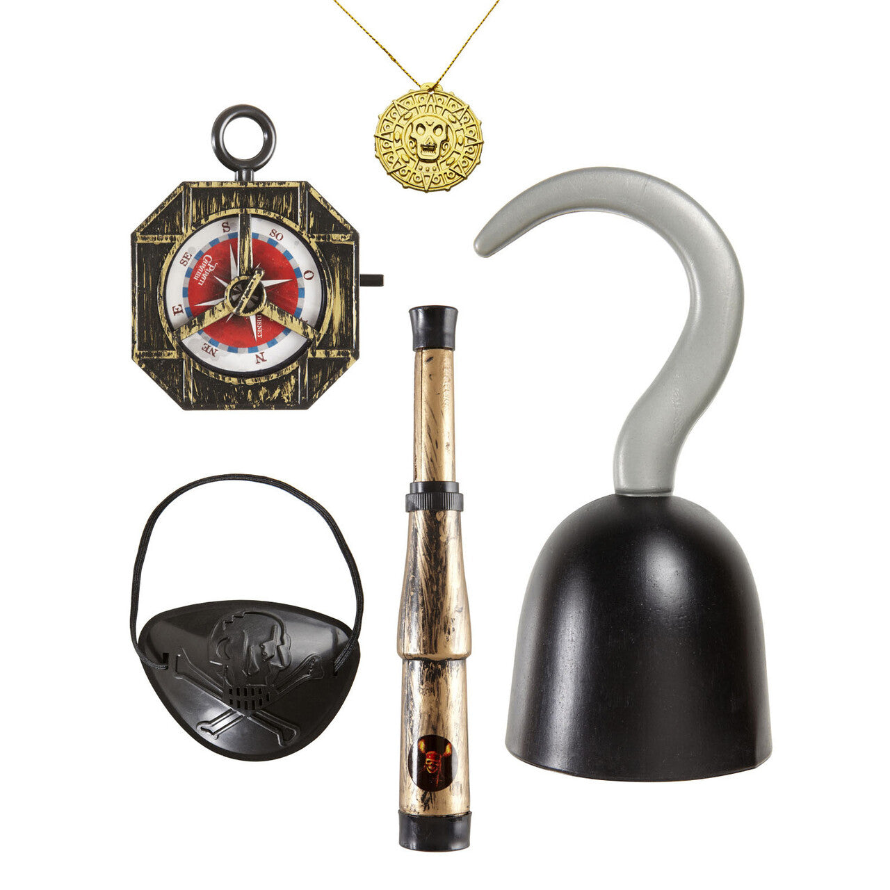 Op deze afbeelding zie je een Accessoires, van het merk Widmann. Piratenset Accessoires