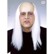 Op deze afbeelding zie je een Accessoires, van het merk Widmann. Kale Kop Zombie Met Haar Aan Zijkant