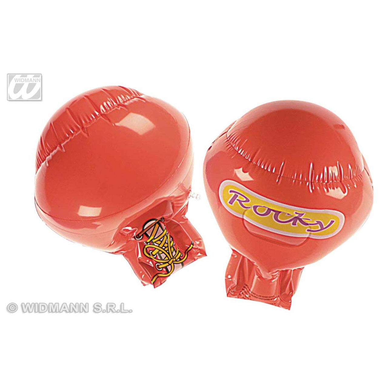 Op deze afbeelding zie je een Accessoires, van het merk Widmann. Opblaasbare Bokshandschoenen