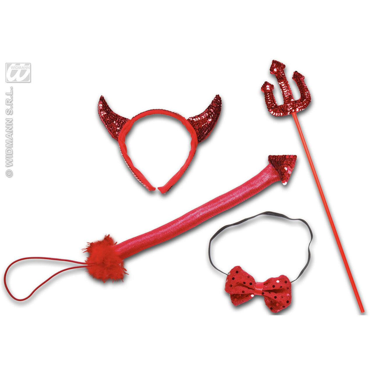 Op deze afbeelding zie je een Accessoires, van het merk Widmann. Duivelset