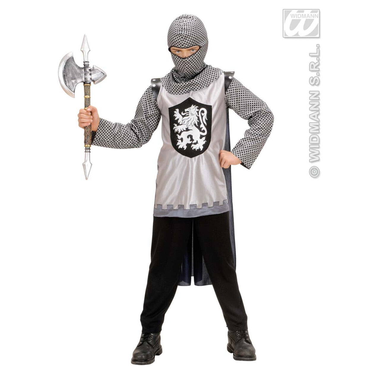 Op deze afbeelding zie je een Accessoires, van het merk Widmann. Bijl Met Spijkers 54cm