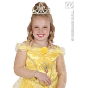 Op deze afbeelding zie je een Accessoires, van het merk Widmann. Tiara Goud