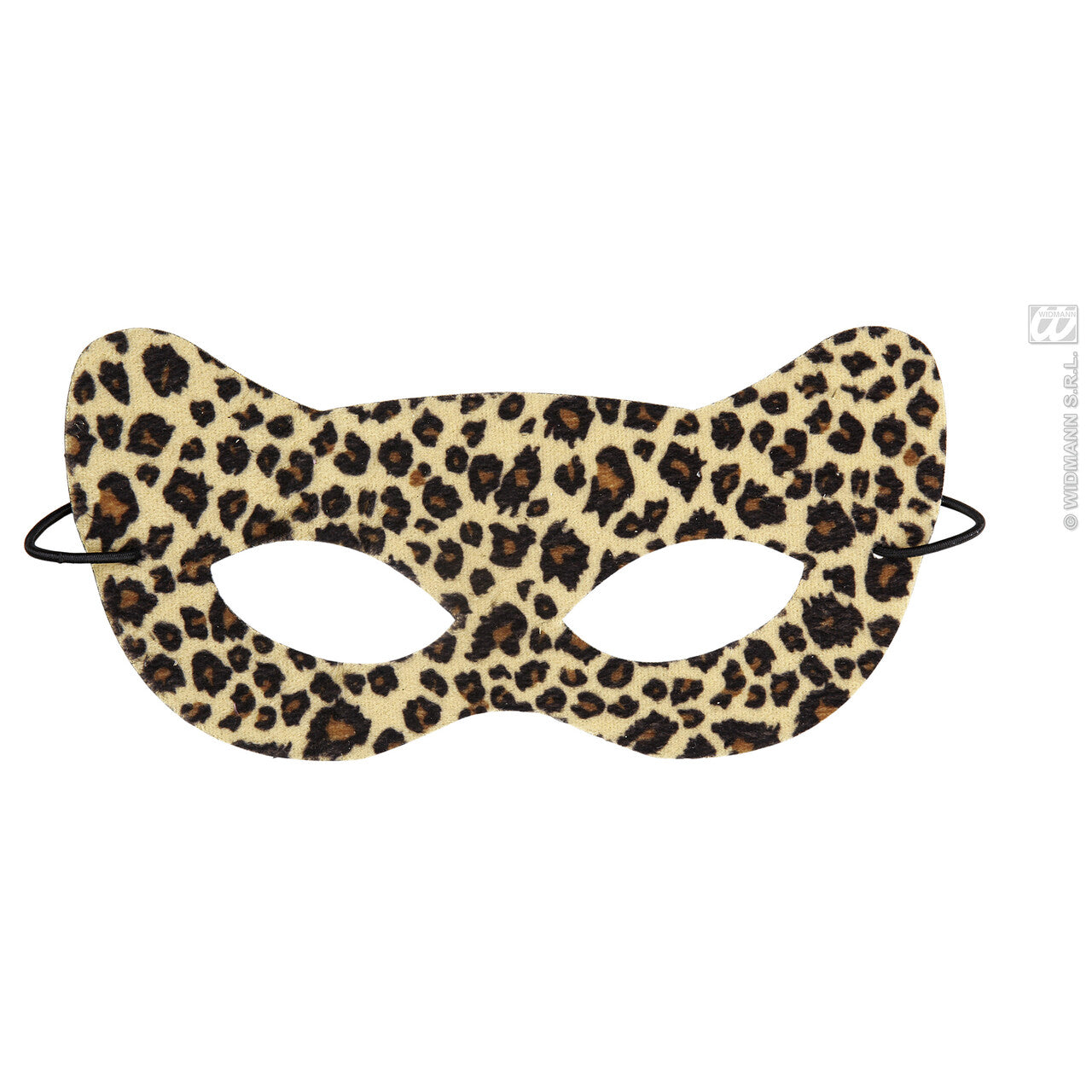Op deze afbeelding zie je een Accessoires, van het merk Widmann. Oogmasker, Luipaard Soft