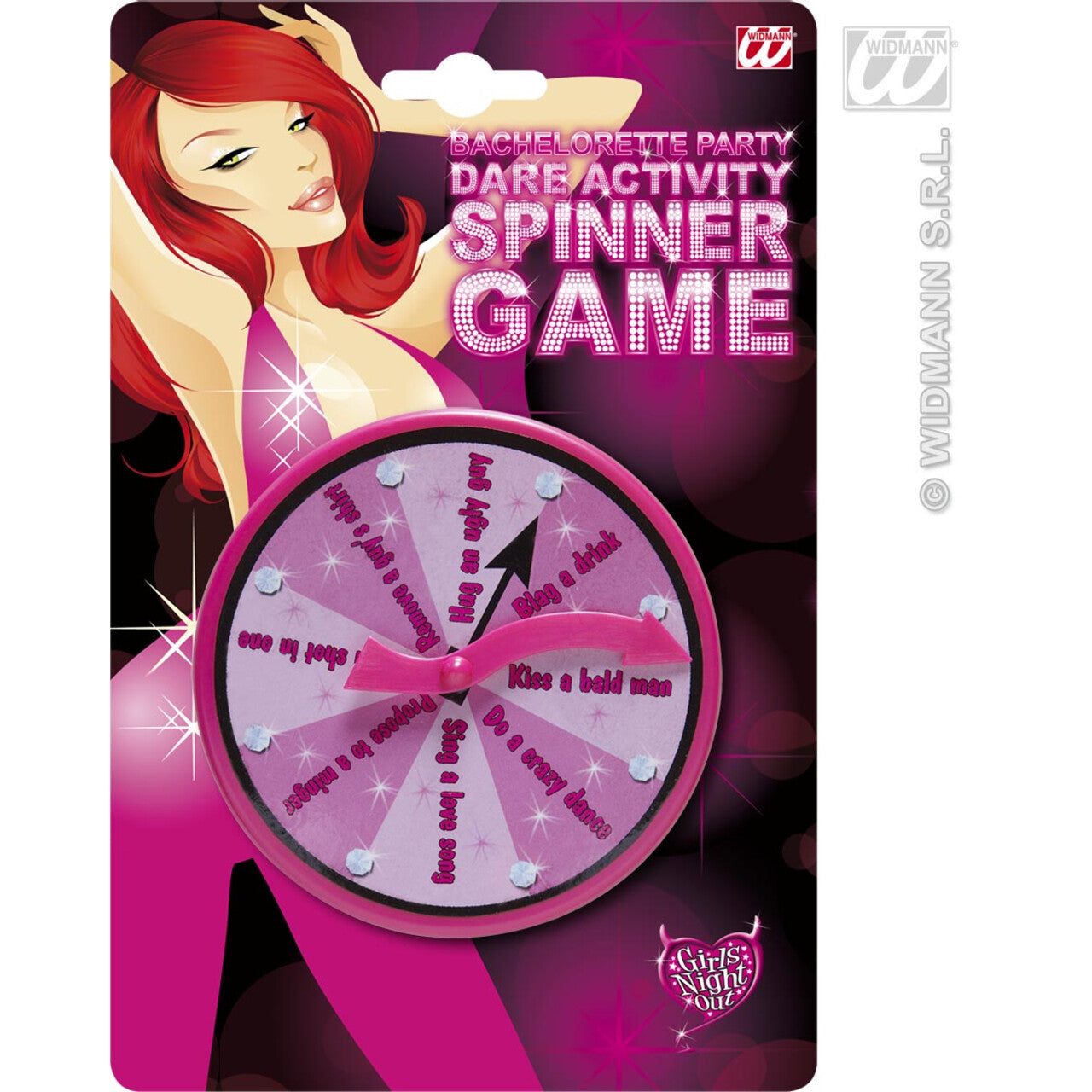 Op deze afbeelding zie je een Accessoires, van het merk Widmann. Activiteiten Spel Met Spinner
