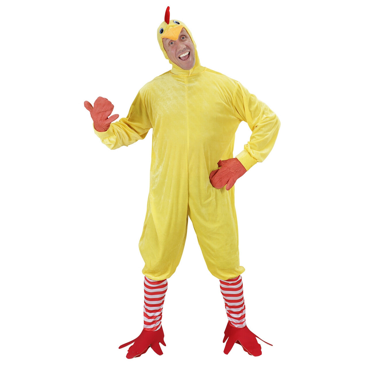 Op deze afbeelding zie je een Kostuums, van het merk Widmann. Kuiken Toktapok Kostuum Man