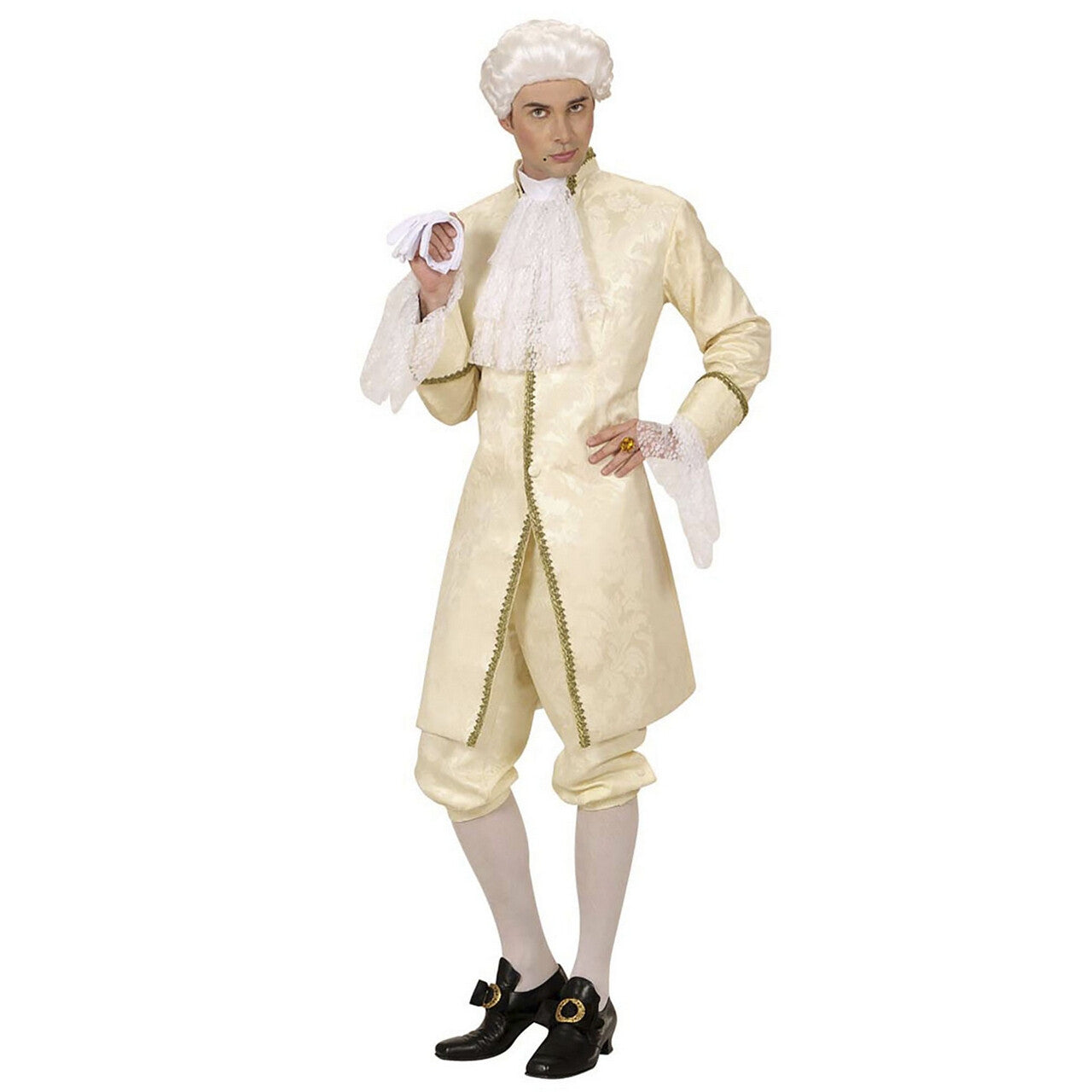 Op deze afbeelding zie je een Kostuums, van het merk Widmann. Casanova Kostuum Man