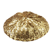 Op deze afbeelding zie je een Accessoires, van het merk Widmann. Basco Muts, Goud