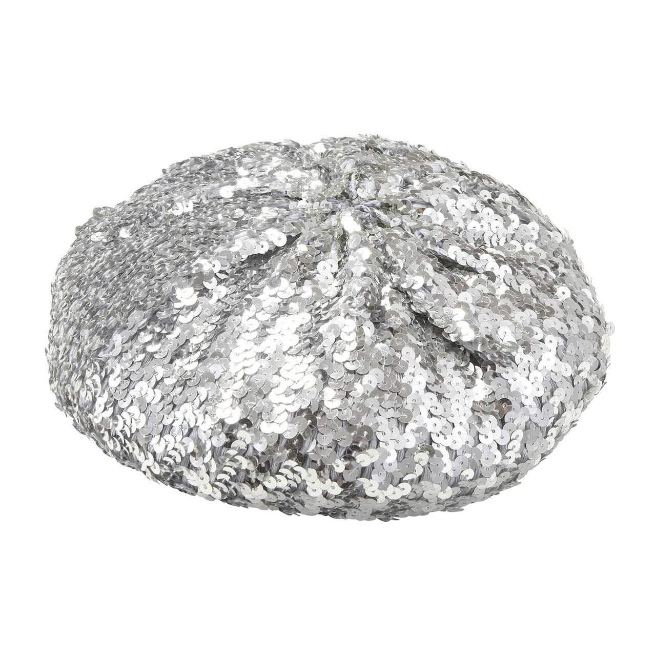 Op deze afbeelding zie je een Accessoires, van het merk Widmann. Basco Muts, Zilver
